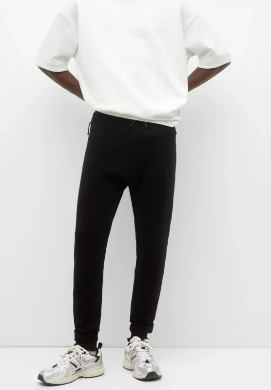 Pull & Bear | Men’s Trouser |100% Original | Slim Fit | Export Quality Micro Mesh | Black